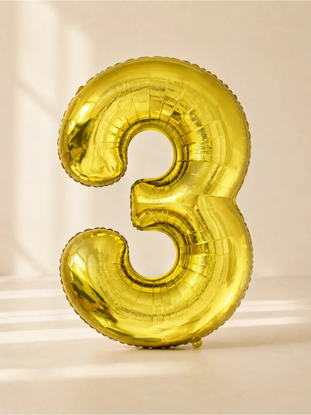 Gold Number Foil Balloons - Party Decorations (0-9)